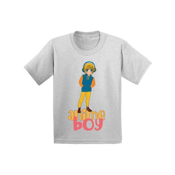 Anime Boy Shirt for Kids Anime Boys T Shirt Japanese Kawaii Manga Geek Who Loves Anime Tee for Youth