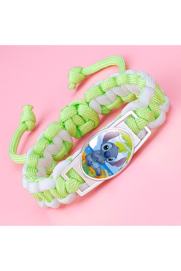 Anime Bracelet for Braided Rope Bracelet Bangle