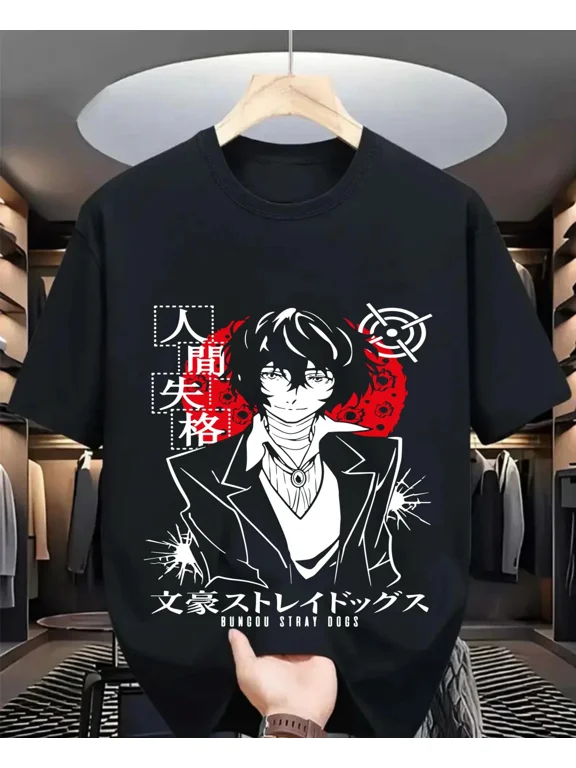 Anime Bungou Stray Dogs Chuuya T-Shirt Size S-5XL, Gift For Friends