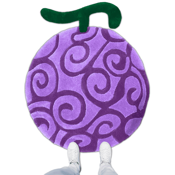 Anime Carpet Violet Modern Fluffy Rug