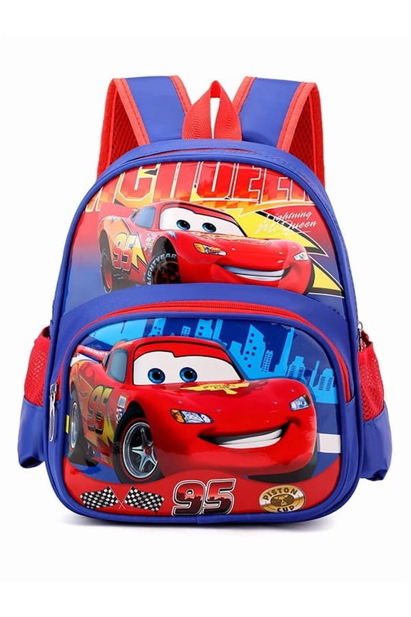 Anime Cars Nursery School Backpack Rucksack with Adjustable Straps School Bag For Anime Movie Merchandise Gift