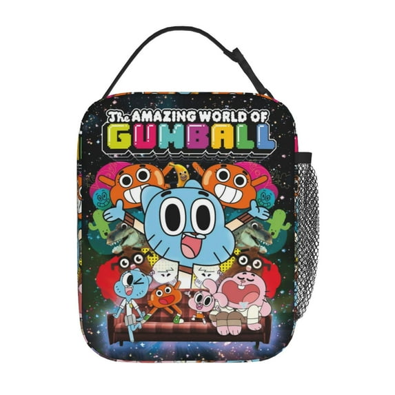 Amazing World of Gumball Lunch Box - Insulated Lunch Bag For Cute Lunch Box Suitable