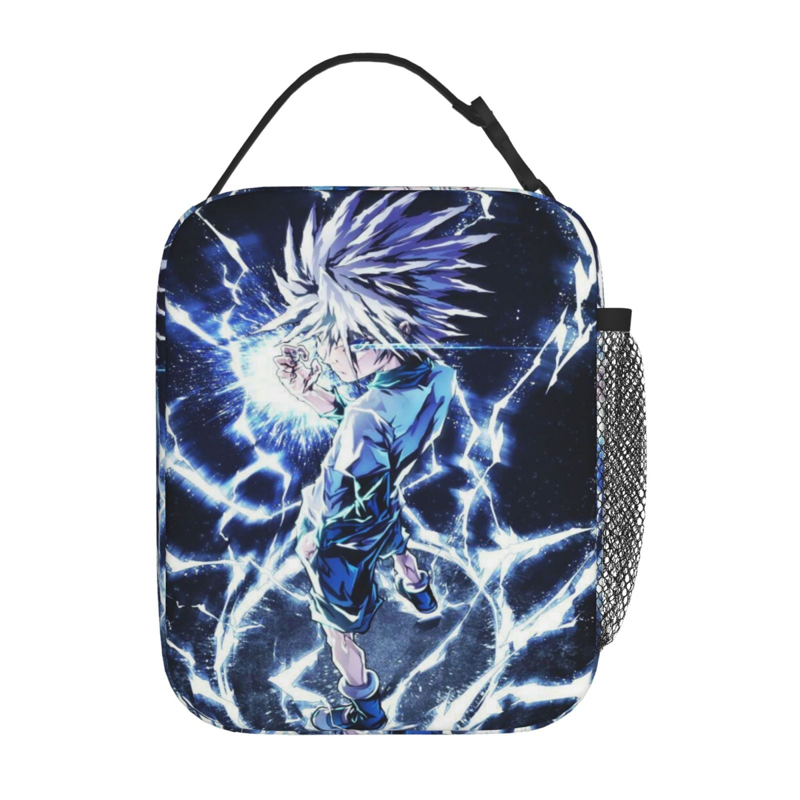 Anime Cartoon Hunter X Hunter Killua Lightning Lunch Box Insulated