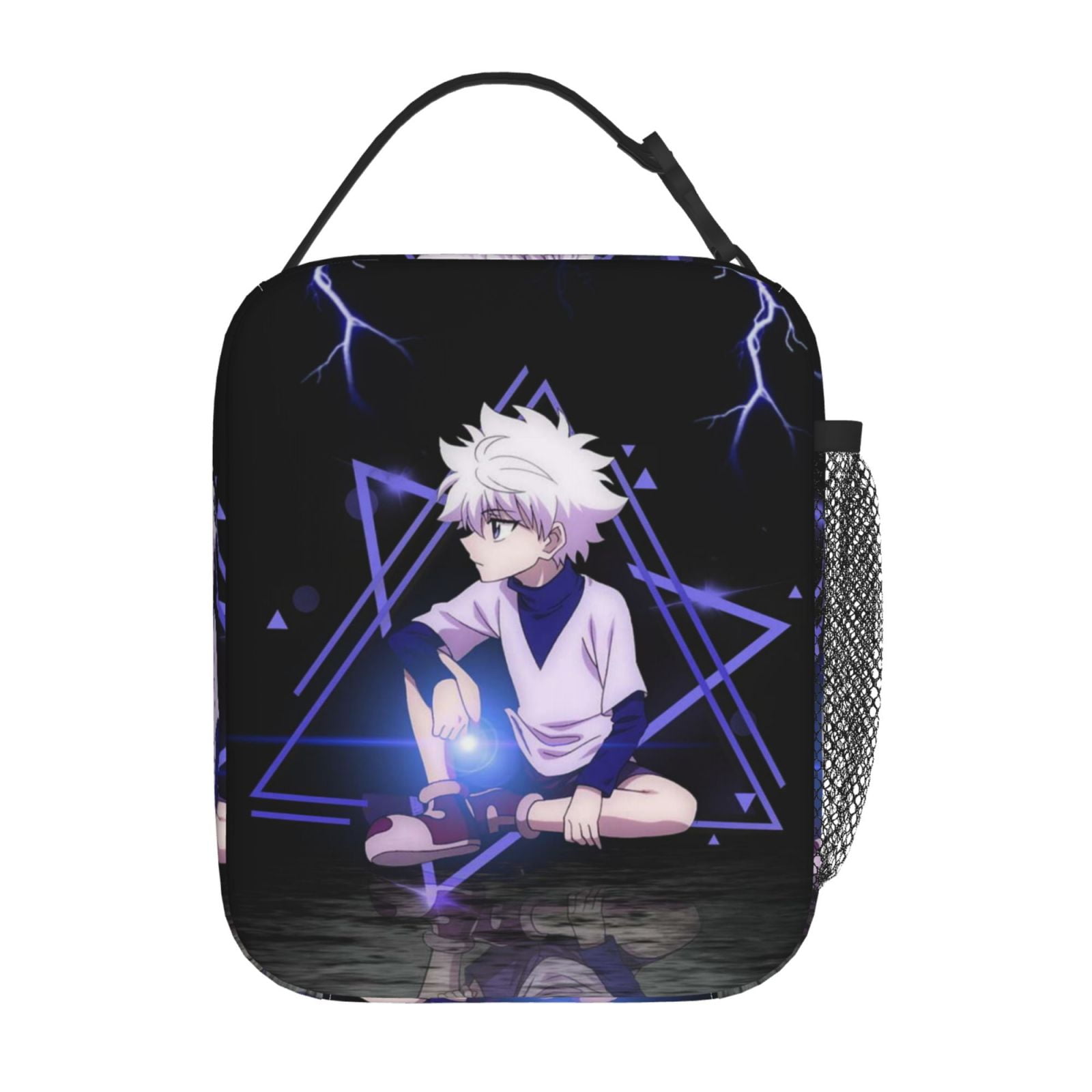 Anime Cartoon Hunter X Hunter Killua Lightning Lunch Box Insulated