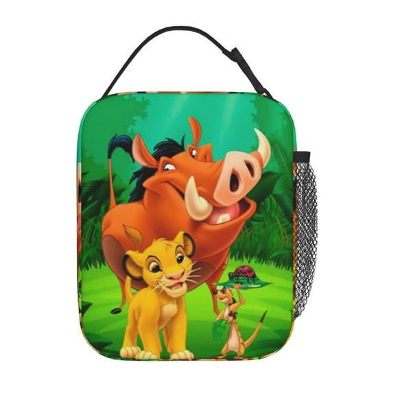 Lion Kin Lunch Box - Insulated Lunch Bag For Cute Lunch Box Suitable For Adult Work Office