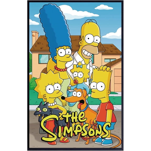 Anime Cartoons The Simpsons Wall Art Print Poster Unframed Size 24''x36'' GooGate