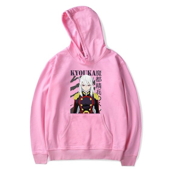Anime Chained Soldier Merch Unisex Long Sleeve Hooded Sweatshirt a Pullover Tracksuit Coat