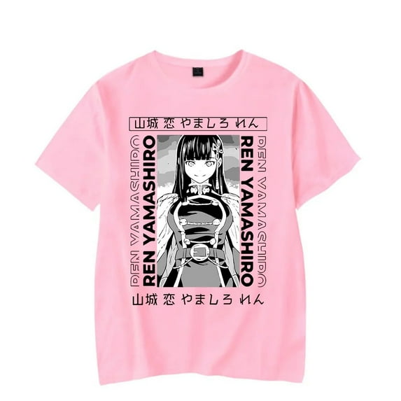 Anime Chained Soldier Streetwear Short Sleeve T - Shirt for Men and Women