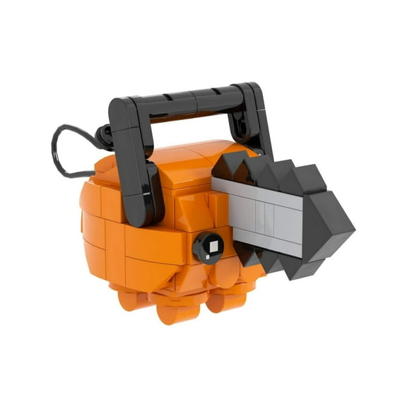 Anime Chainsaw Figures Man Mini Building Set, Creative Cute Building Blocks Kit, Popular Anime Character Models Toys for Anime Fan Gifts (114 Pcs)