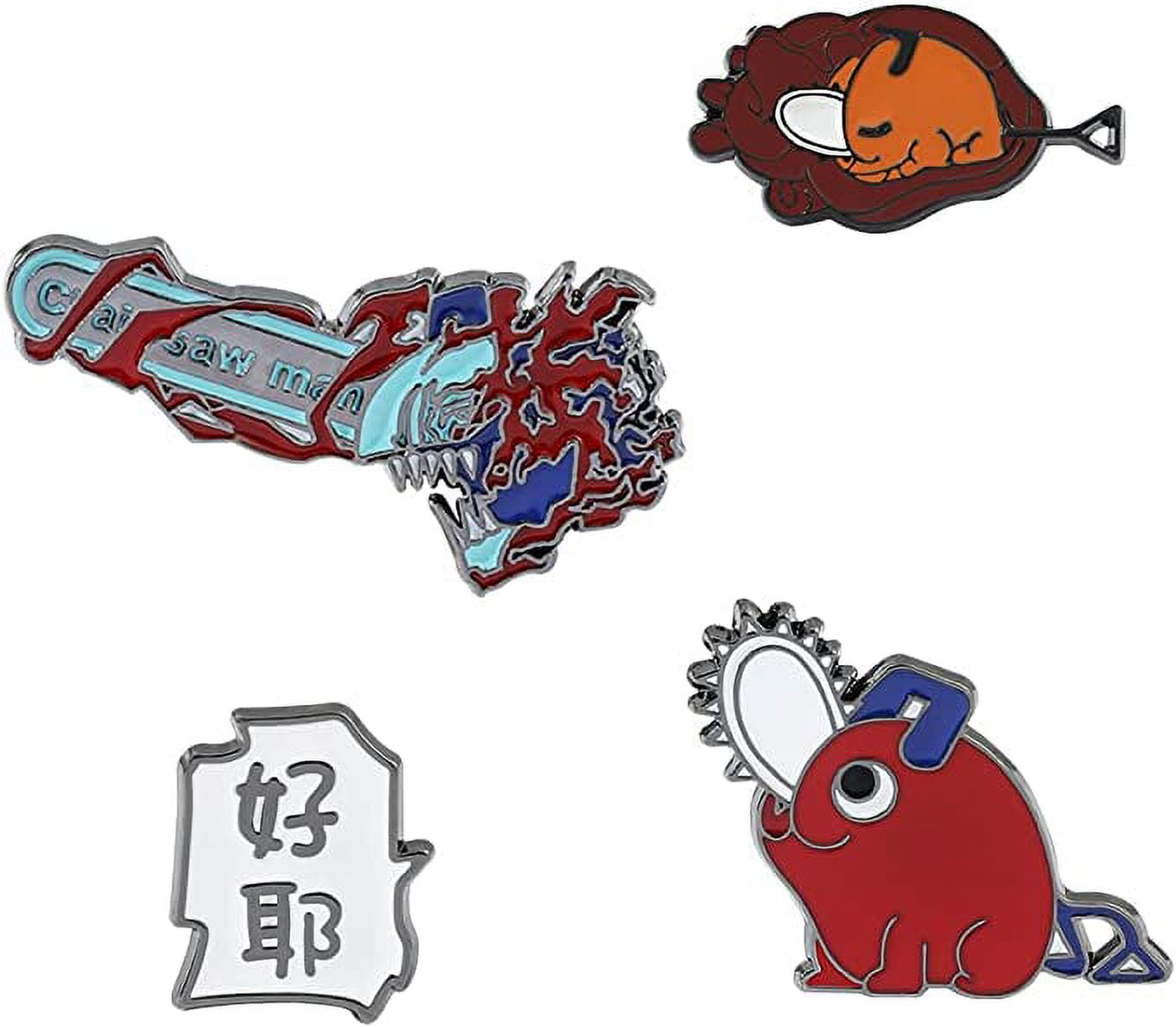 Hot Manga Anime Chainsaw Man Keychain Cosplay Kawaii Figures Pochita Power  Angel Metal chain Pendant Charm Key Chain Llaveros