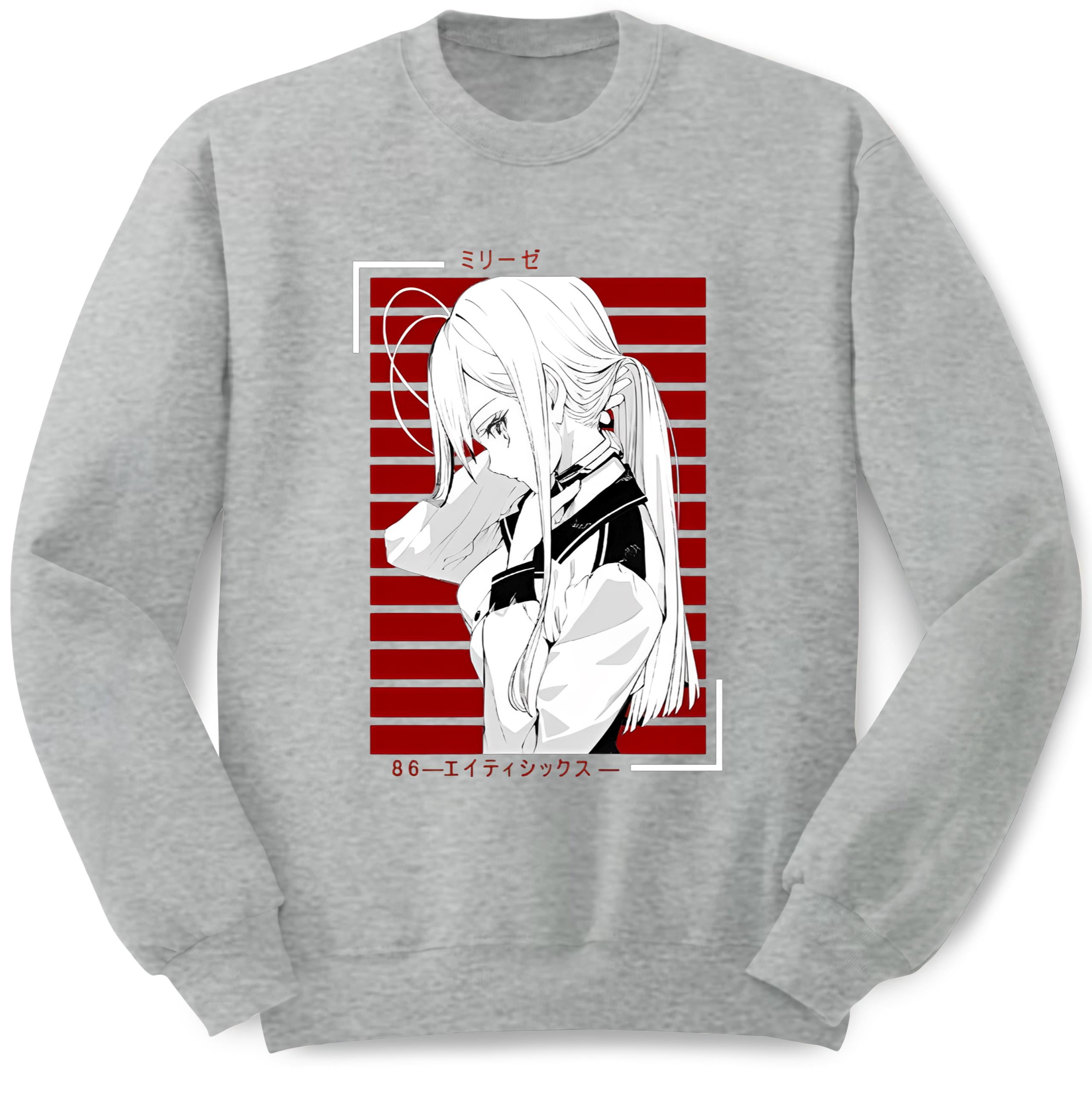 Anime Character Graphic Sweatshirt, Made in the USA Sweatshirt ...