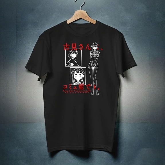 Anime Character Graphic Tee, Unisex Shouko Komi Inspired