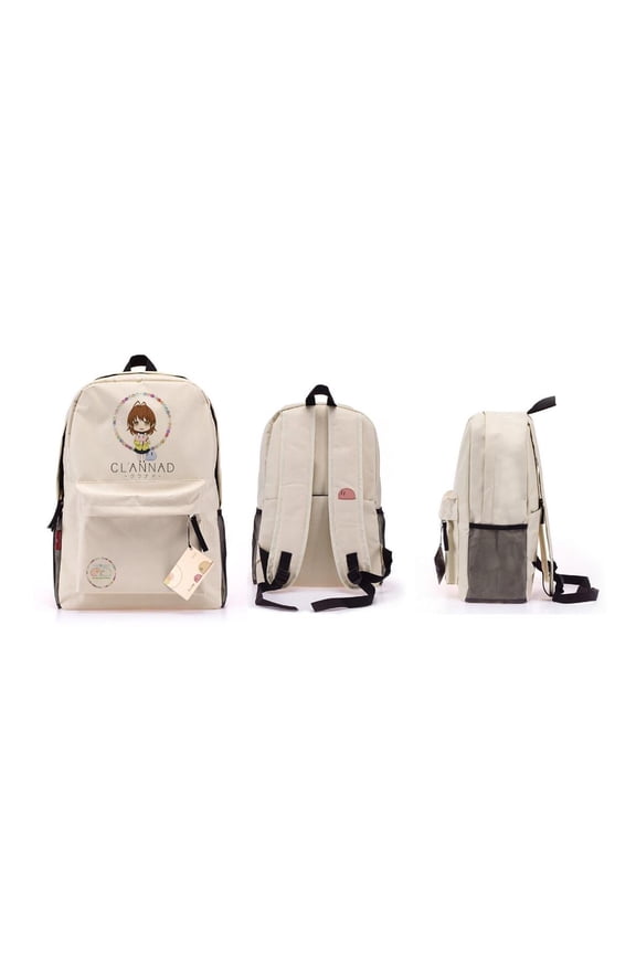 Anime Clannad Backpack Canvas Full Size Backpack