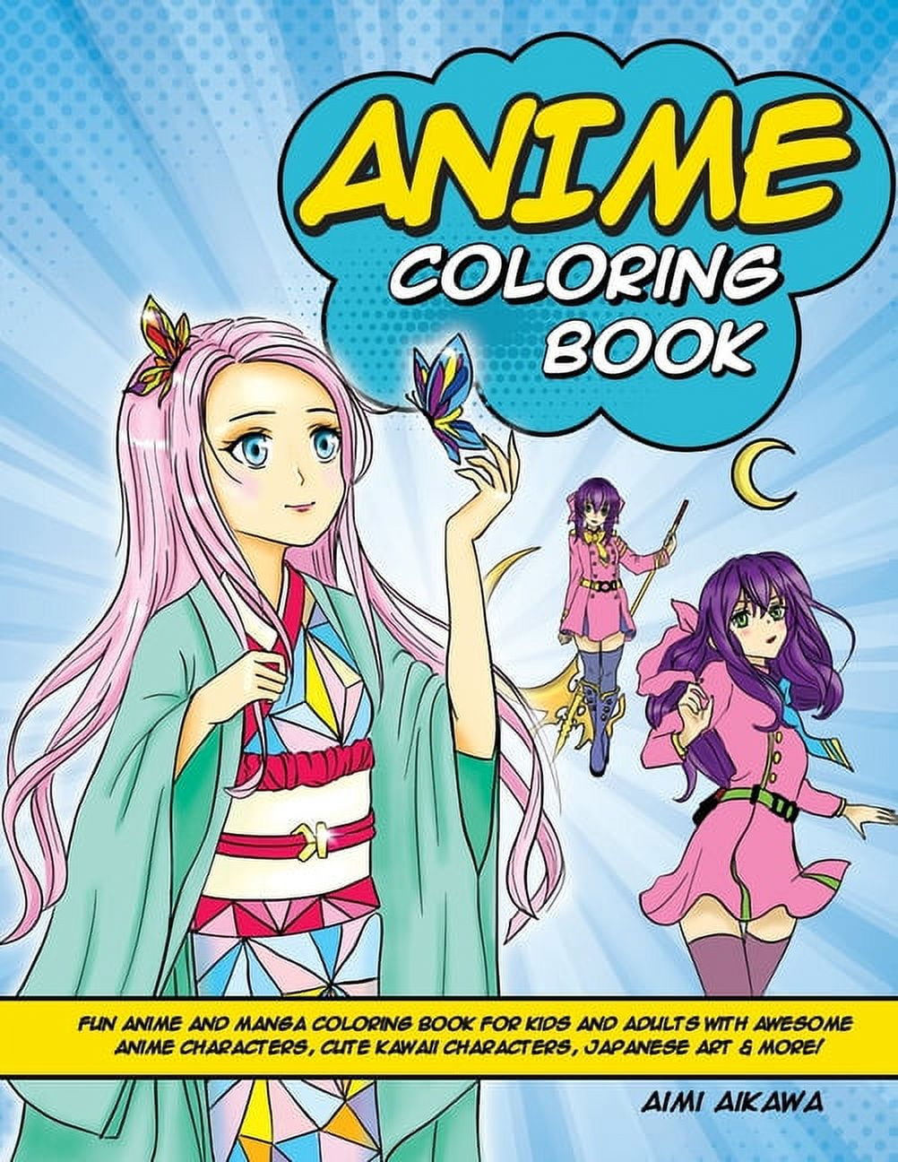 Anime Characters Art Box for Kids & Adults