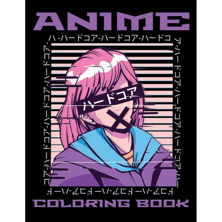 Anime Coloring Book : Anime Gifts for Teen Girls, Coloring Books