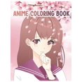 thumbnail image 1 of Anime Coloring Book: The big anime and manga coloring book for kids, teens and all anime lovers. Coloring book printed on one side. Perfect to switch off from everyday life and relax while coloring. (, 1 of 1