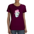 thumbnail image 1 of Anime Couple Sweet Kiss T-Shirt Women -Image by Shutterstock, Female x-Large, 1 of 4