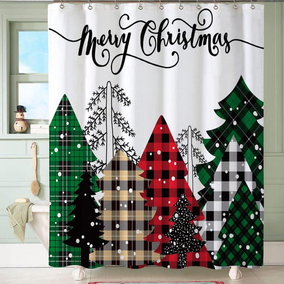 Anime Cute Shower Curtain Funny Raining Anime Shower Curtain Colorful Kids Bathroom Shower Curtain Waterproof with 12 PCS Hooks 60x72 Inch