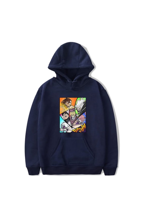 Anime Dan Da Dan Hoodies Merch Casual Hooded Sweatshirt Unisex Pullover Clothing