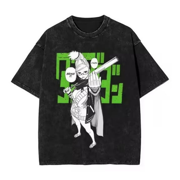 Anime Dandadan Shirt Momo Ayase Graphics Men Cotton Short Sleeve Unisex Vintage Okarun T-shirts