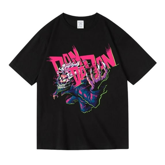 Anime Dandadan T Shirt Okarun Momo Takakura Ken Printed Top Fashion Trendy Anime Merch Unisex Short Sleeve