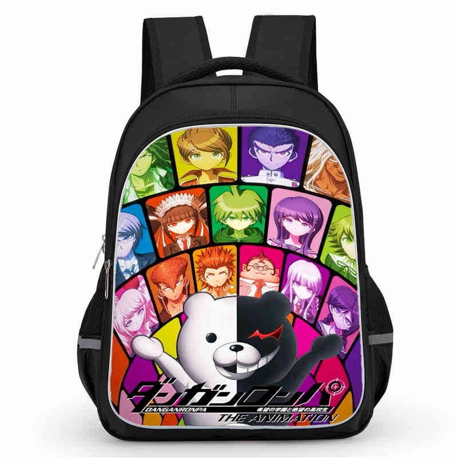 Anime Danganronpa Schoolbag Printed Multifunctional Lightweight ...