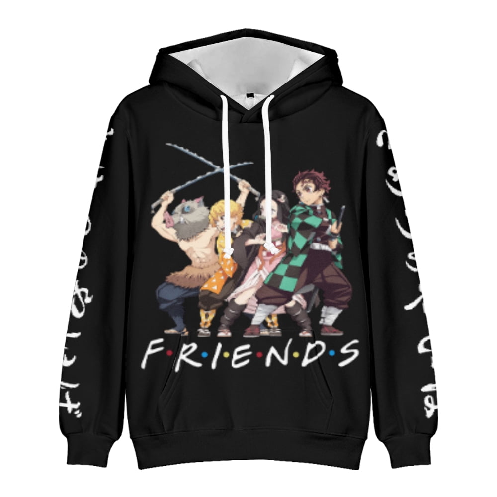 Anime Demon Slayer 3D Hoodie Coat children Sweatshirts 3D Hoodies