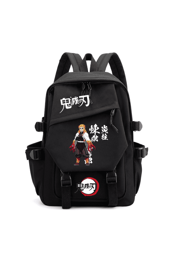 Anime Demon Slayer Carton Backpack Mochila Teenarges Schoolbag Laptop Bags Kimetsu No Yaiba Men Fashion Outdoor Bookbag