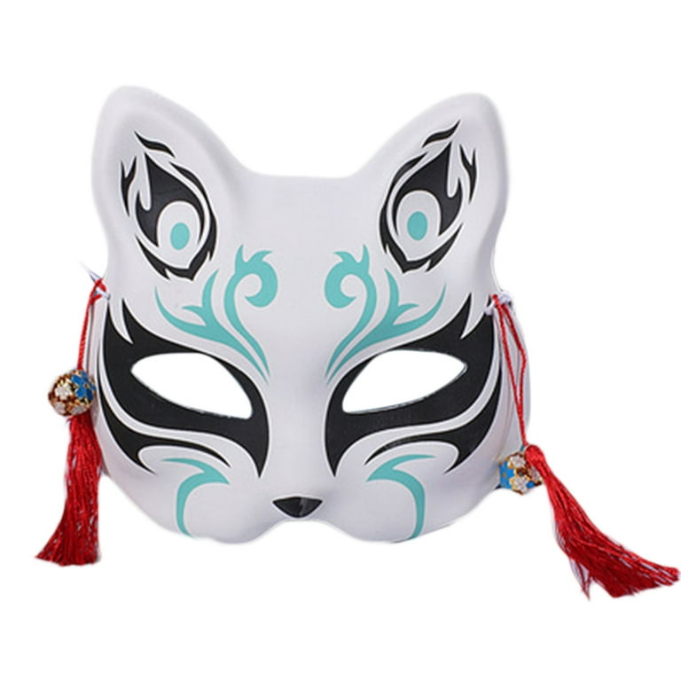 Kitsune Full Face Mask - The Demon Fox