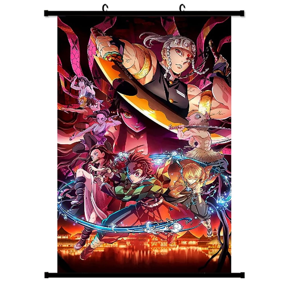 Demon Slayer Roon Anime Demon Slayer Poster HD Print Canvas Painting Wall Art For Living ...