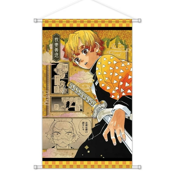 Anime Demon Slayer Poster HD Print Canvas Painting Wall Art for Living Room, Bedroom, Office Decor 12x16.5 inches, Unframed