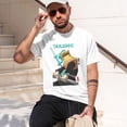 thumbnail image 1 of Men Anime Demon Slayer Shirt Kamado Tanjirou Print T-Shirts Cosplay Shirts Fashion Casual Shirt White -4X-Large, 1 of 2