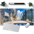 Anime Desk Mat Tokyo Street Japanese Mousepad Xl Cute Extra Large