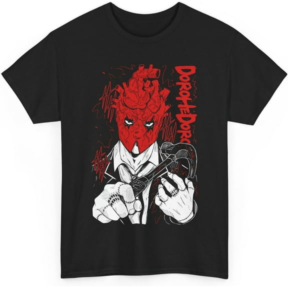 Anime Dorohedoro Shin Kaiman Q Hayashida T Shirt Merch Casual Short Sleeved T Shirt Unisex Tee