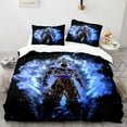 Anime Dragon Ball Bedding Set Double Size Bed Cover Cartoon Duvet Cover