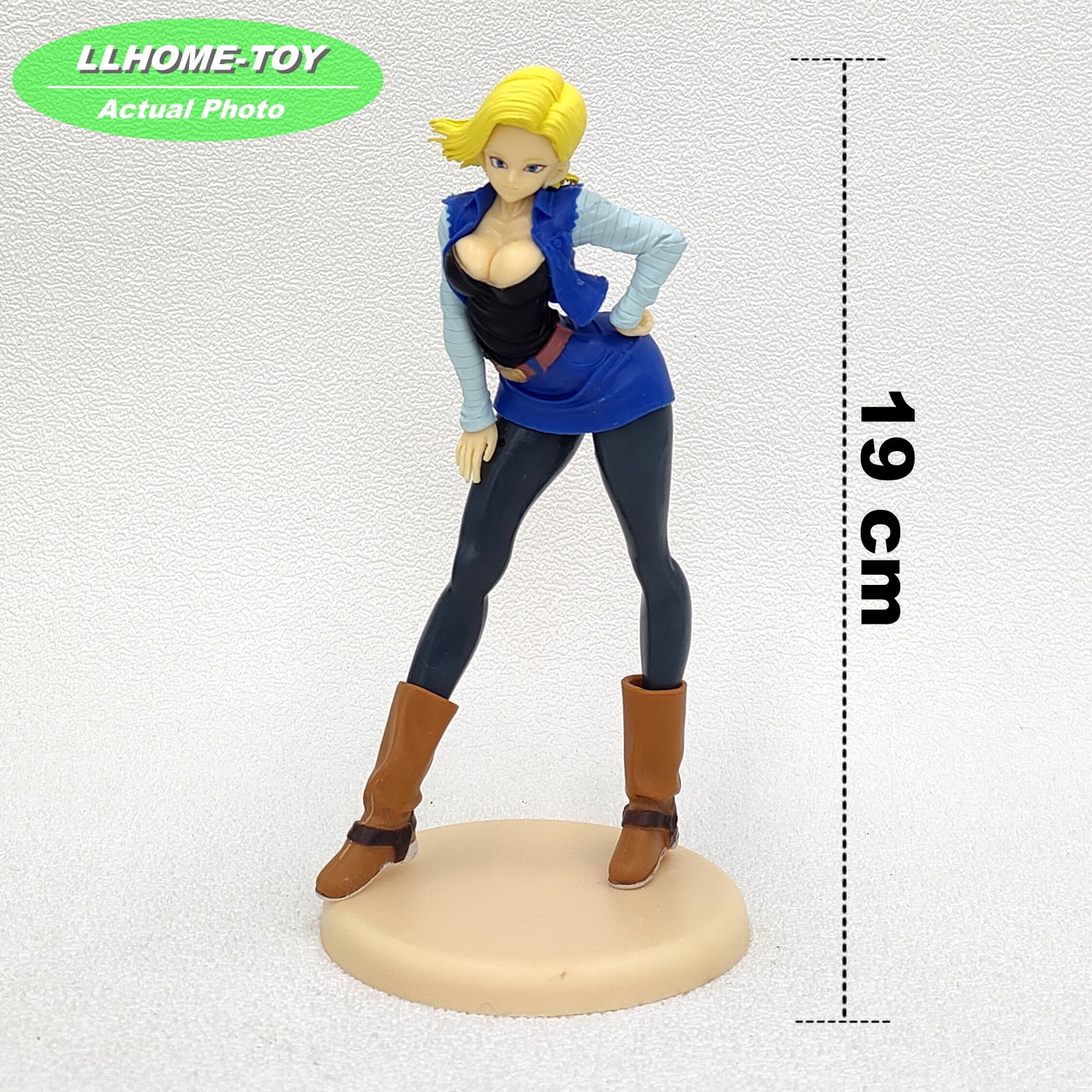 Bandai Genuine Dragon Ball Anime Figure Android 17 BWFC