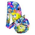 thumbnail image 1 of Anime Durag and Silk Bonnet 2pcs Set for Men Women, Silky Design Satin Fabric Comfort Compression, Bluesponge, 1 of 7