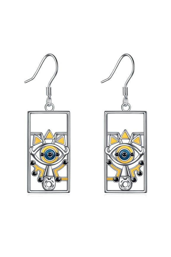 Anime Earrings Sterling Silver Anime Cartoons Gifts for Women Men