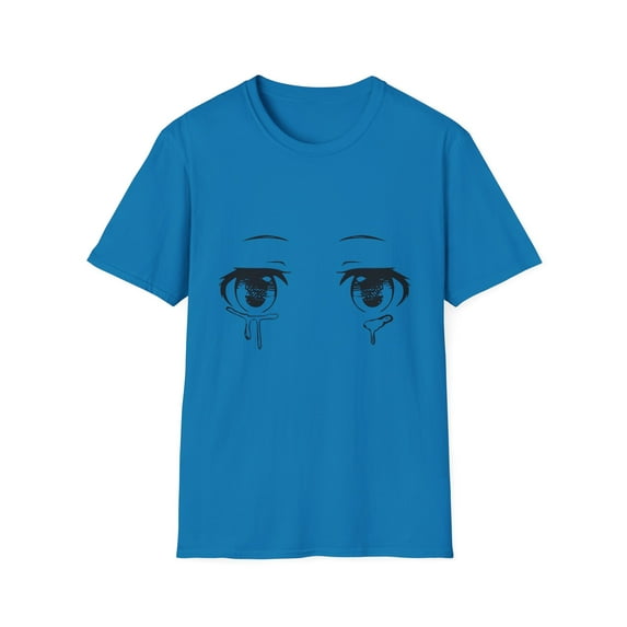 Anime Eyes Kawaii Cute Eyes Unisex Softstyle T-Shirt