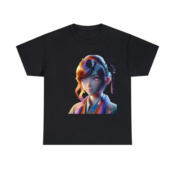 Anime Fashion Model Asian Style Cool Graphic T shirt up to 5XL