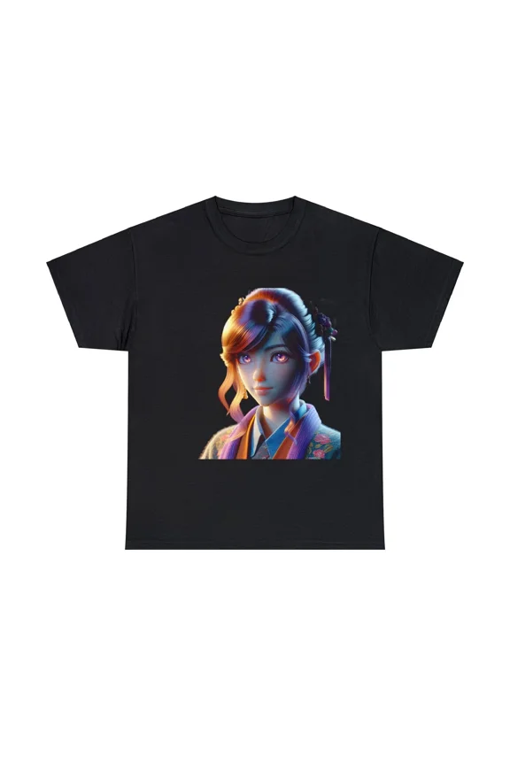 Anime Fashion Model Asian Style Cool Graphic T shirt up to 5XL