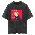 thumbnail image 1 of Anime Fire Force Washed Vintage T-Shirt Merch Casual Short Sleeved T Shirt Unisex TShirt, 1 of 2
