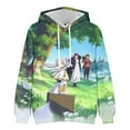 thumbnail image 1 of Anime Frieren Logo Hoodies 3D Print Merch Pullovers Cosplay Unisex Fashion Long Sleeve Sweatshirts, 1 of 7