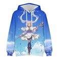 thumbnail image 1 of Anime Frieren Logo Hoodies 3D Print Merch Pullovers Cosplay Unisex Fashion Long Sleeve Sweatshirts, 1 of 7
