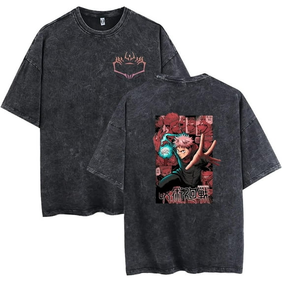 Anime Fushiguro Toji T-Shirt Japanese Cosplay Casual T-Shirt Classic Fashion Loose Short Sleeve Unisex