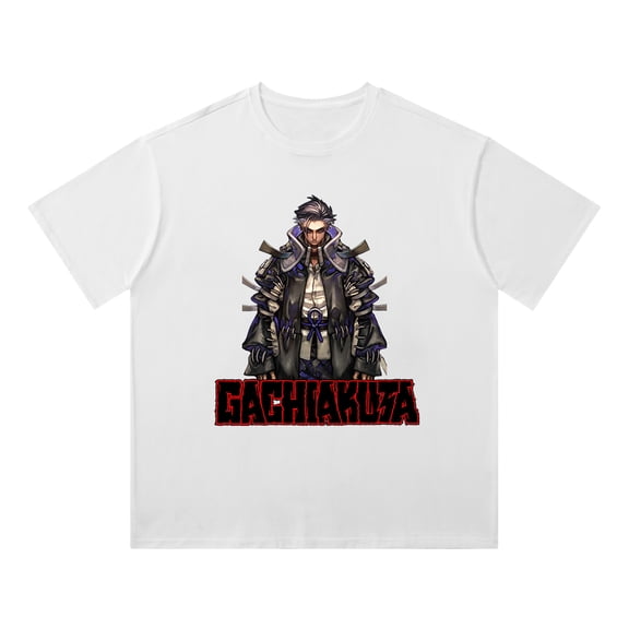 Anime GACHIAKUTA merch T-shirt Round neck loose cotton short sleeve tops