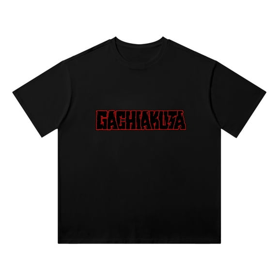 Anime GACHIAKUTA merch T-shirt Round neck loose cotton short sleeve tops