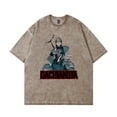 thumbnail image 1 of Anime GACHIAKUTA short-sleeved T-shirt men and women alike round neck loose tops, 1 of 5