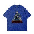 thumbnail image 1 of Anime GACHIAKUTA short-sleeved T-shirt men and women alike round neck loose tops, 1 of 5