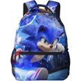 Anime Game Backpack Cartoon 3D Double Sided Printing Backpack Bookbag